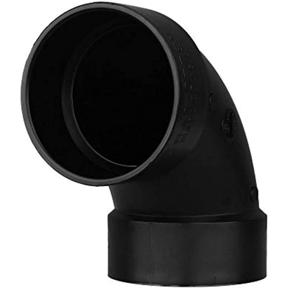 CHARLOTTE PIPE 4 DWV 1/4 Bend HUB X HUB DWV (Drain, Waste and Vent) (1 Unit