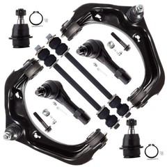 Control Arm Ball Joint Tie Rod Kit 06-10 Mountaineer 07-10 Explorer Sport Trac