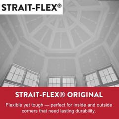 STRAIT-FLEX P90-100 2-1/6IN X 100FT PERFECT-90 FLEXIBLE CORNER TRIM CASE * NEW