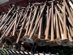 Cement Deck Jack, Used, working condition
