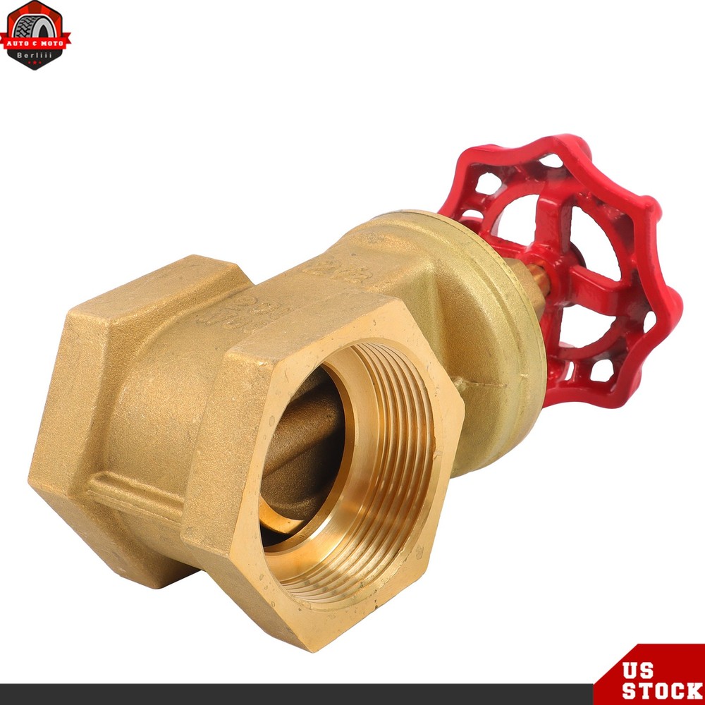 NPT Brass Female Threaded Rotary Globe Valve 2-1/2 Inch Brass Gate Valve DN65