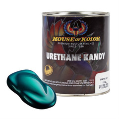 House Of Kolor Kosmic Kolor UK15-Q01 Urethane Enamel Kandy, 1 qt Can, Teal HOK.