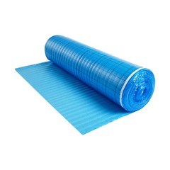 Uimoso 3mm Blue 3-in-1 Vapor Barrier Underlayment for 200 sq ft Laminate Floors