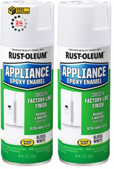 Rust-Oleum 7881830 7881-830 Appliance Epoxy, 12 12 Ounce (Pack of 2), White
