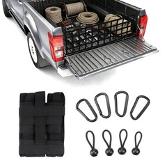 Universal Truck Tailgate Net, 60 x 18 inch Cargo Net for Full Size Pickup Tru…
