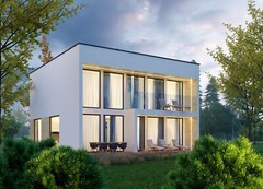 2690 SQ.FT ECO SOLID TIMBER AIRTIGHT PANEL HOUSE KIT. MASS WOOD CLT HOME, PREFAB