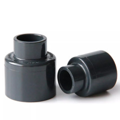 PVC Pipe Reducer Straight Water Pipe Join Fitting Aquarium Grey 20/25/32/40/63mm