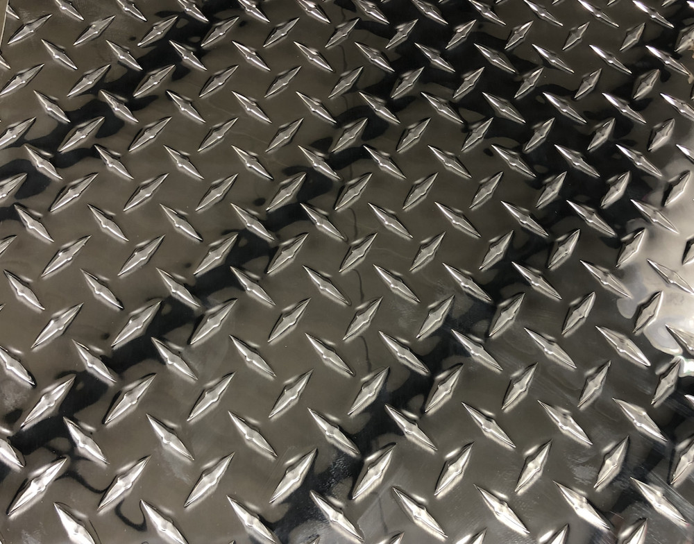 .045″ Diamond Plate Aluminum Sheet Plate (1.15mm) – VARIOUS SIZES