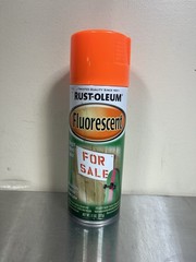 Free Shipping! Rust-Oleum 1954830 Specialty Fluorescent Orange Spray Paint 11 oz