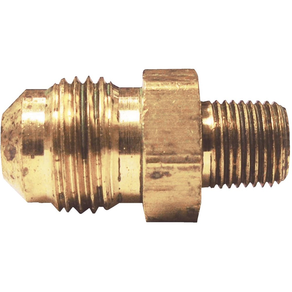 Do it 3/8 In. x 1/2 In. Brass Male Flare Adapter 458855 SIM Supply, Inc. 458855
