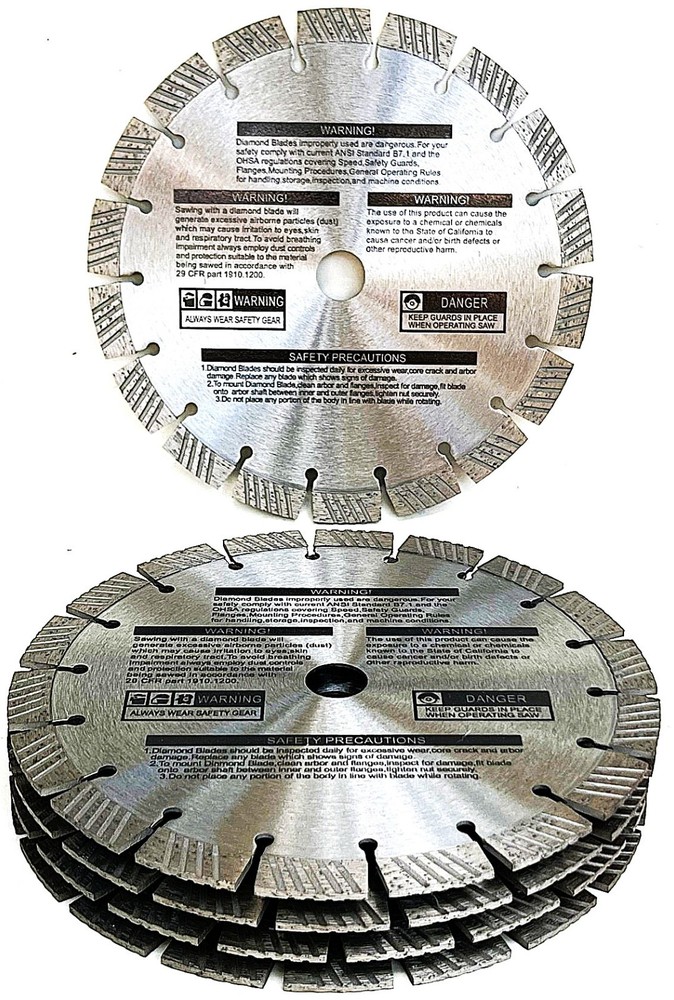Husqvarna K535i 9″ Diamond Blade Masonry Concrete Compatible for rpm rating
