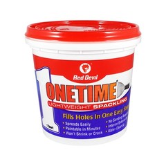 0544 ONETIME Lightweight Spackle Wall Repair, Spackling for Holes Drywall, 1 …