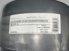 Napco DH12510-2, 10” x 6” High Rise PVC DWV Flush Reducer Bushing SPXH