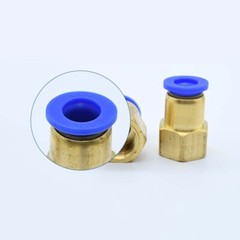 PCF Pneumatic Female Thread Adaptor Pipe Push Straight Quick Connectors Fitting
