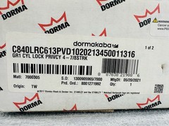 DORMA C840-LRC-613 – Privacy/Bedroom/Bath Lever Lockset Oil Rubbed Dark Bronze