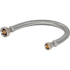 Eastman 12 inch 12 in. L x 1/2 FIP x 3/8 Comp, Stainless Steel