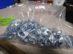 1/4″ Zinc Plated Malleable Wire Rope Clips QTY 25