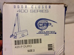 Cal-Royal 420P Duronotic Commercial Grade Door Closer Size 2 400 Series Duro New