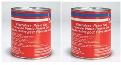 USC.58320 US Chemical 58320 Fiberglass Resin Gel, Purple, Liquid (2 Pack)