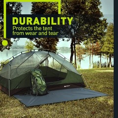 Forceatt Tent Waterproof Footprint, 2 Person Ultralight Tent tarp for Picnic …
