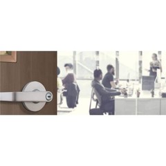Universal Hardware Heavy Duty 3-Hour Fire Entry Lever Chassis ADA Satin Chrome