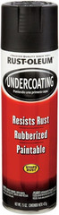 Rust-Oleum 248657 Rubberized Undercoating Spray, 15 Oz, Black
