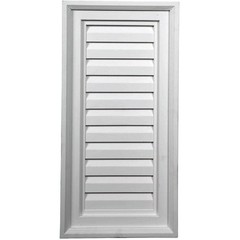 Ekena Millwork 12″W x 24″H x 1 12-in. W x 24-in. H, Factory Primed White