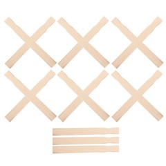 15 Pcs Wooden Stirring Stick Paint Stirrer Sticks Mixing for Epoxy Resin