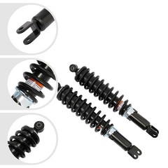 2 Front Shock Absorbers for Honda Rincon 650 680 Black Heavy Duty Pair