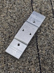 TH1120-AL: Intermediate Arch/Amarlite Styled Pivot in an Aluminum Finish