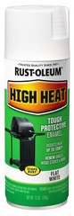 Rust-Oleum 7751830 High Heat Enamel Spray Paint, 1 Count (Pack of 1), White