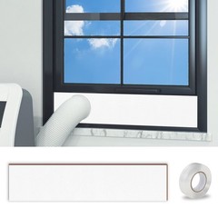 Daisypower Portable Air Conditioner Window Vent kit Suround 63*8in, White