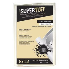 Trimaco 02601 Drop Cloth, 12 Ft. L X 8 Ft. W