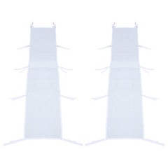 2pcs Outdoor Tent Rain Gutter 9.84 Feet Pop-Up Canopy Awning Attachment |