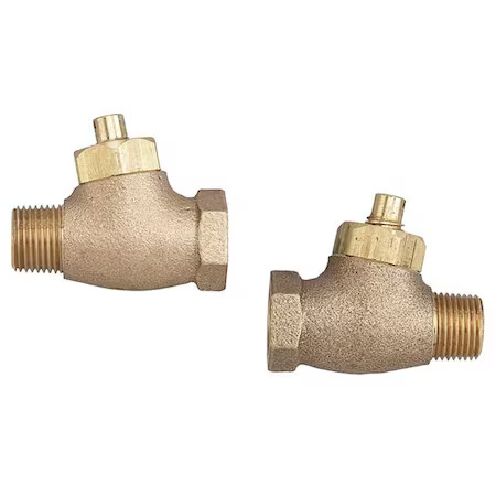 Powers 141-176 Straight Check Stop, 1/2In Ips, Pk2