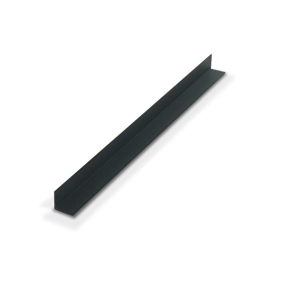 Outwater 1933-Bk Black 1/2″ x 1/2″ Styrene Plastic Even Leg Angle Moulding