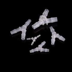 Clear Y Type Hose Tee Water Pipe Plastic Tube Joint Aquarium Dia 2.4mm – 15.8mm