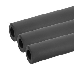3Pcs 1-1/4″ (32mm) ID x 3.3Ft x 0.59″ Pipe Insulation Foam Tube Black