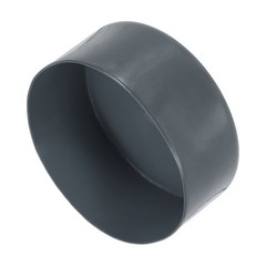 115mm (4 1/2″) ID Rubber End Caps Pipe & Fence Post Protectors Deep Gray