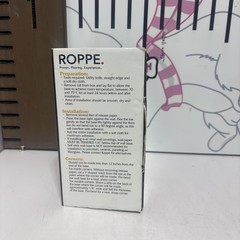 NEW Roppe 4 In. x 20 Ft. Roll SNOW Vinyl Self-Stick Wall Cove Base